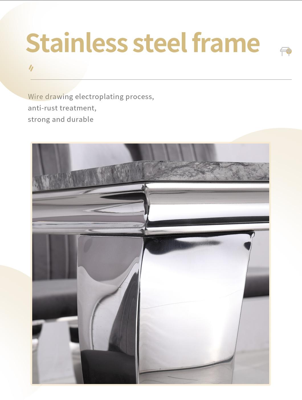 2021 Stainless Steel Customized Diron Carton Box China Coffee Table