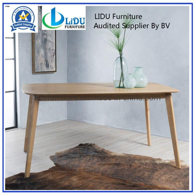 Solid Wood Vintage Table for Dining/ Home Furniture Wooden Table Contracted Style Modern Wood Dining Nursery Tables Chairs