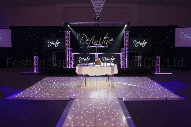 Factory Wholesale LED Dance Floor LED Stage Display Screen for Wedding Event Decoration