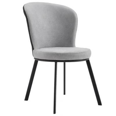 Cheap Price Wedding Chair Dining Leather Chair Restaurant Banquet Fabric Dining Chair with Metal Legs