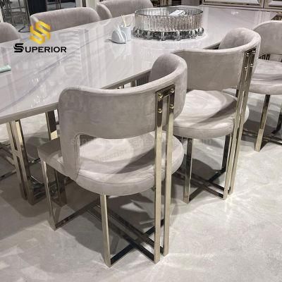 Interior Furniture Hotel Dining Room Metal Chair Made in China