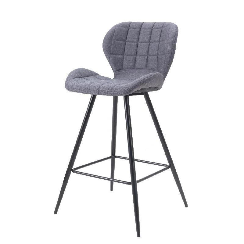 Nordic Metal Bar Chair Iron Back Chair Simple Bar High Chair Bar Stool