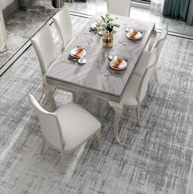 Wholesale Wooden Laminate Table Furniture Restaurant Dining Room Set