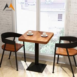Wholesale Modern Outdoor Solid Wood Restaurant Chairs and Tables