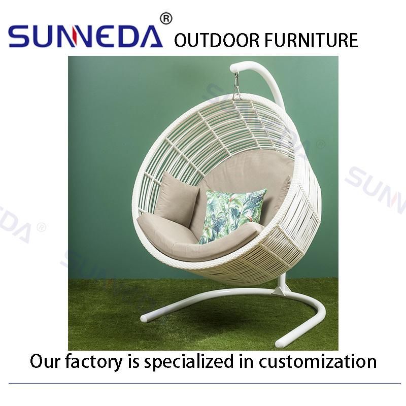 Garden Waterproof Customize Weaving Luxury Wholesale Lounge Wicker Rattan Chair