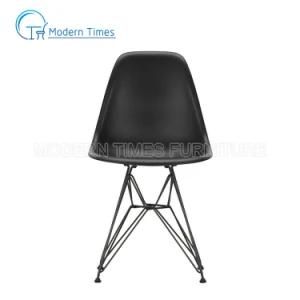 Outdoor Furniture Nordic Style PP Seat Metal Leg Dining Room Living Room Chair Outdoor Dining Chair