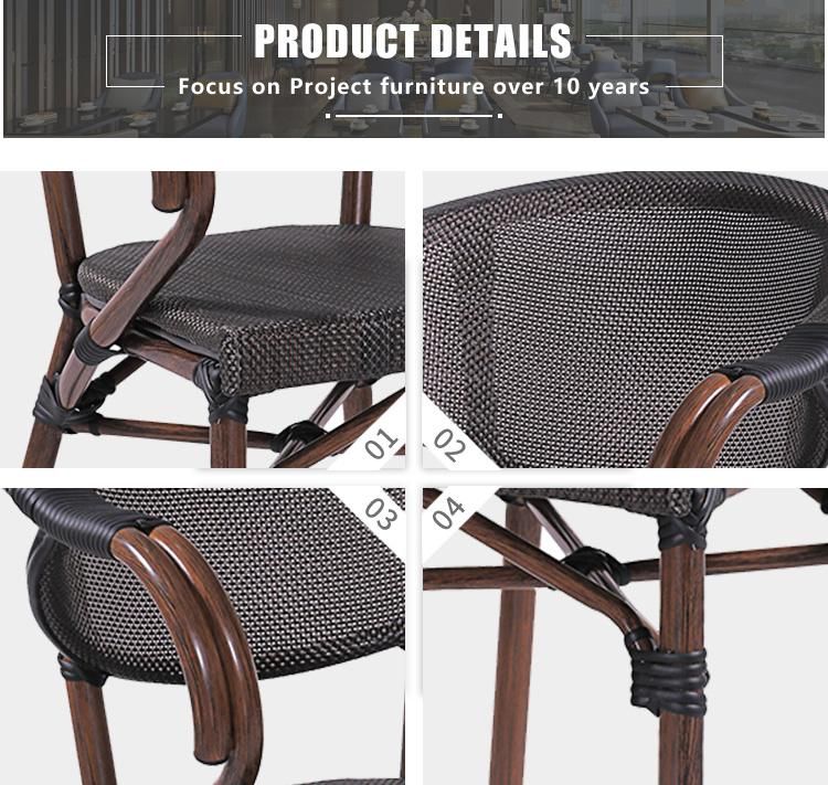 (SP-OC368) Outdoor Use Bamboo Rattan/Wicker Lounge Chair for Dining Room