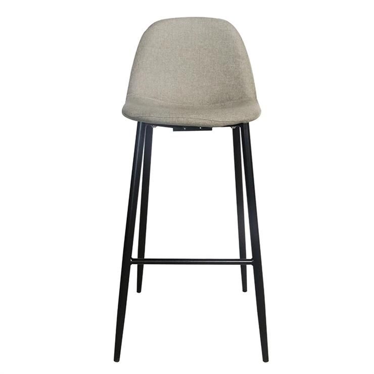 Best-Selling Outdoor Casual Restaurant Bar Terrace Home Party Bar Chair Nordic Tri-Color Bar Chair