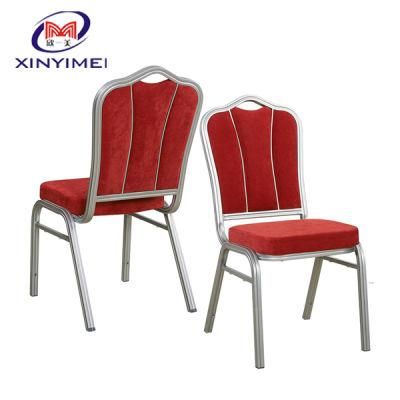 High Quality Dining Aluminum Stacking Banquet Chair (XYM-L04)