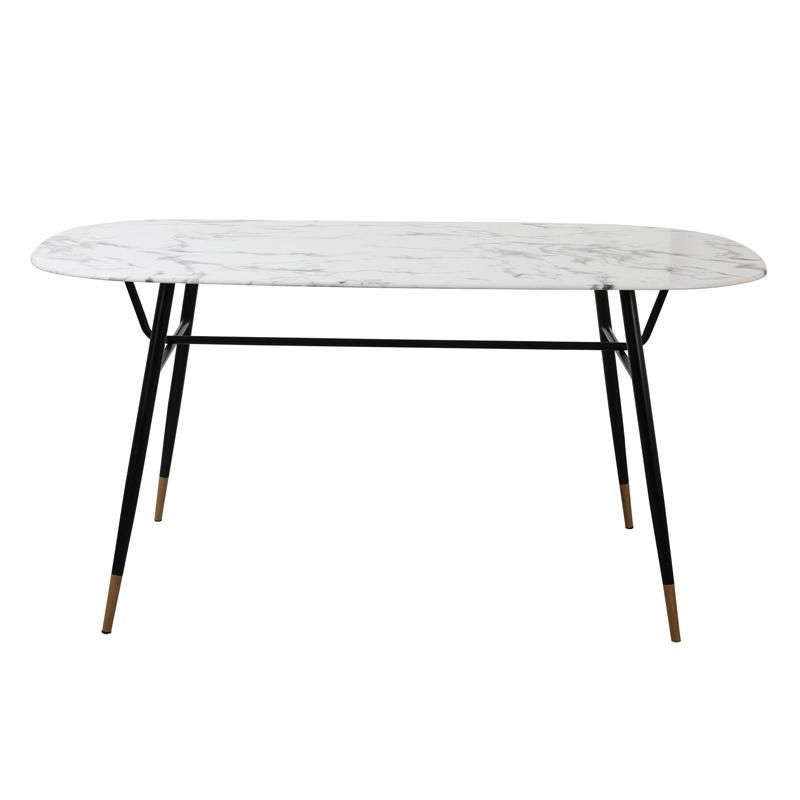 Hot Sales Metal Marble Restaurant Dining Table