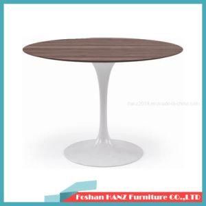 Living Room Simple Family Dining Small Round Solid Wood Table