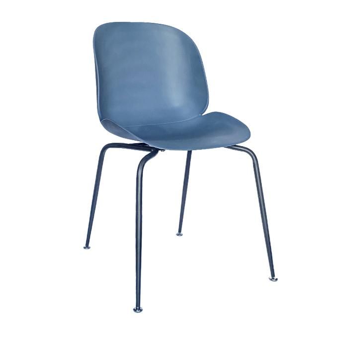 Free Sample Modern Leather Cushion Plastic Chair Classic Dining Chair PP Chair for Dining Room