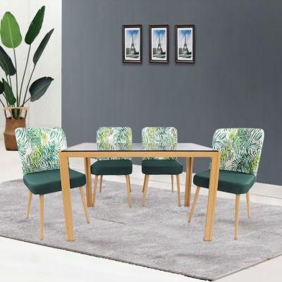 Wholesale Modern Designer Coffee Table Tempered Glass Table Top Living Room Table with Metal Frame