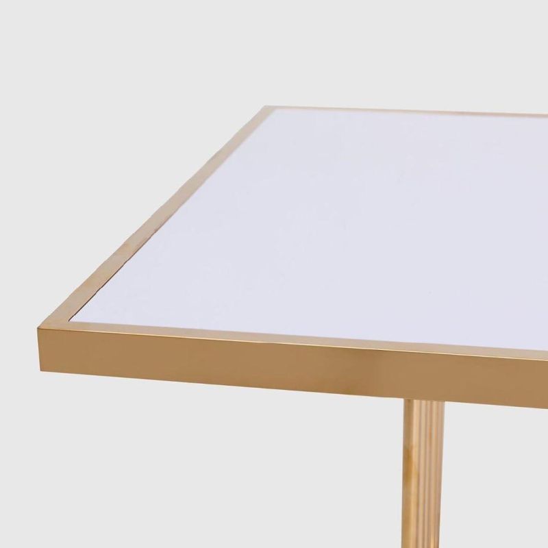 Stainless Steel MDF Wedding Party Guest Table