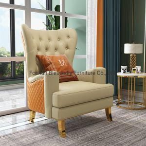 American Style Luxury Tiger Chair Living Room Furniture Leather Chair