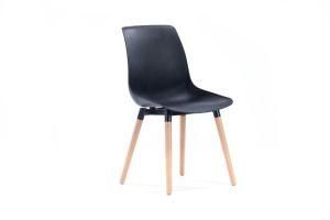 PP Plastic Morden Wooden Mechanism Dining Chair