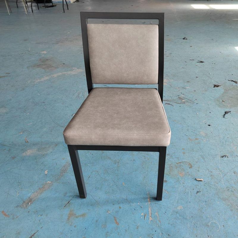 Hotel Furniture Metal Stackable Banquet Upholstery Chair