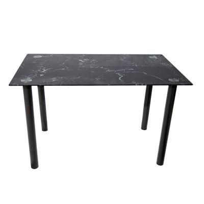 Cheap Wholesale Modern Dining Furniture Restaurant Modern Glass Dining Table