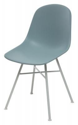 Modern Design Living Room Plastic Chairs Home Furniture Dining Chair with Metal Legs