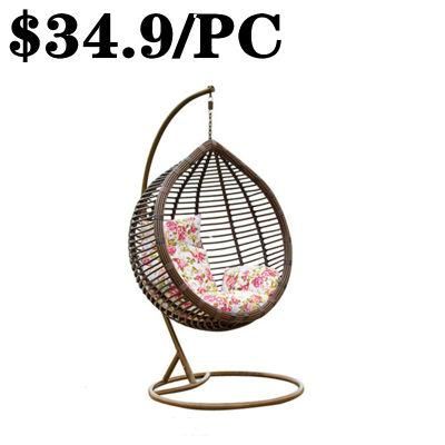 Hot Sale Chair Swing Hanging Rattan Hotel Bedroom Egg Modern Silla