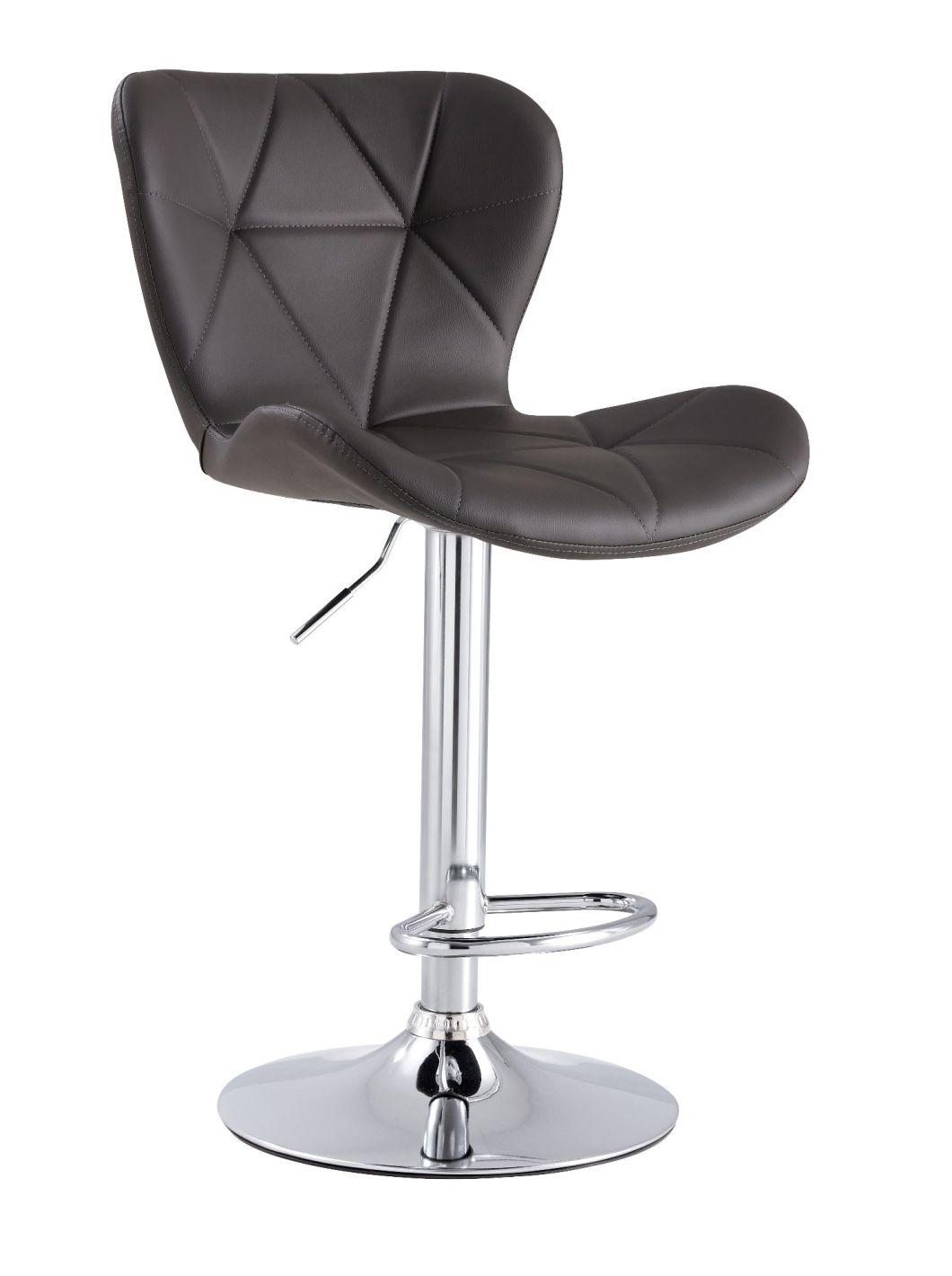 Contemporary American Style Stainless Steel Bar Chair for Indoor Use