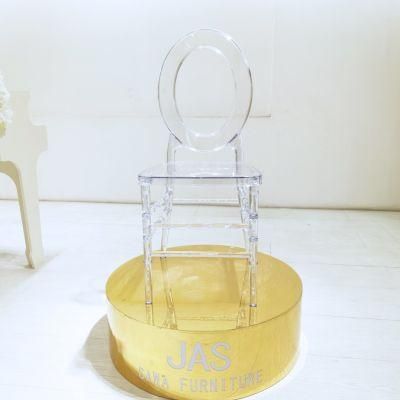 Clear Crystal Plastic Resin Acrylic Tiffany Chiavari Chair for Wedding Event Party