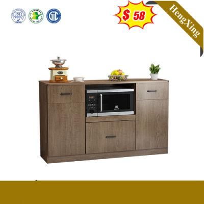 Modern MDF Particle Board Wooden Kitchen Dining Room Sideboard