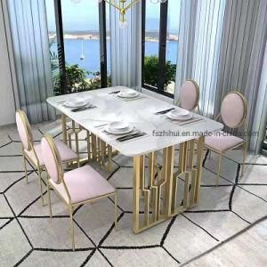 Marble Dining Table Set