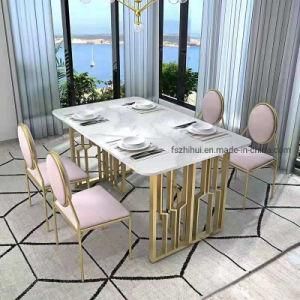 Marble Dining Table Set