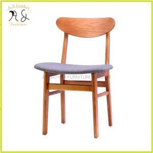 Chair Wooden Modern Living Room Furniture Dining Chair Wooden with Seat Pad