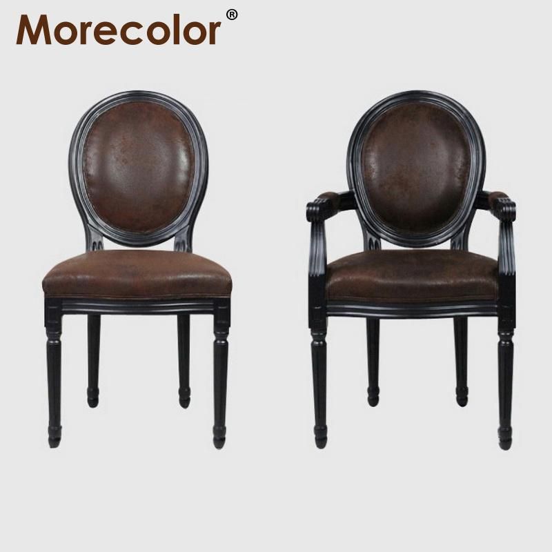 Modern Hotel Furniture Antique Wooden Ghost Dining Louis Armchairs