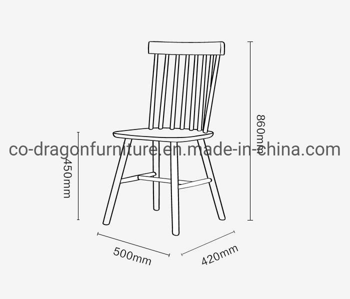 Modern Living Room Windsor Dining Chair for Home Furniture