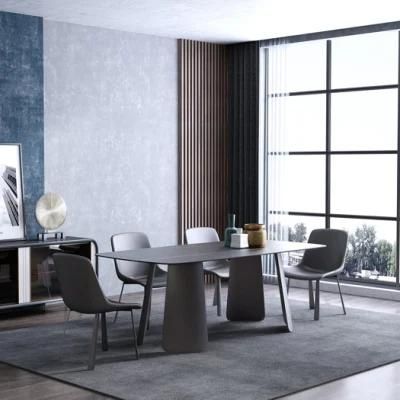 Factory Wholesales Modern Restaurant Home Dinner Room Furniture Marble Dining Table
