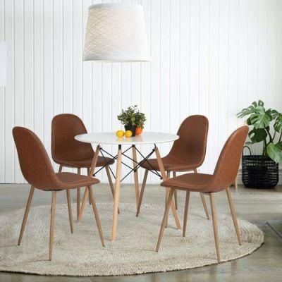 Nordic Design Modern Dining Table Sets for 4 Round Dining Room Table