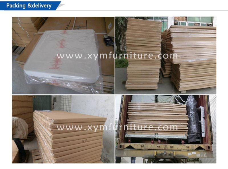 Manufacturer Direct 8FT Portable Plastic Folding Tables Wholesale
