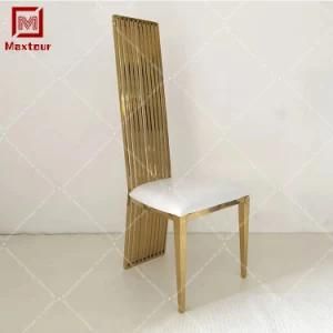 Wholesale Price Gold Stainless Steel Wedding Throne Chairs From China