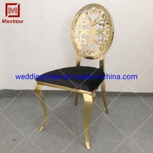 Velvet Seat Event Furniture Back Patterns Design Golden Chairs