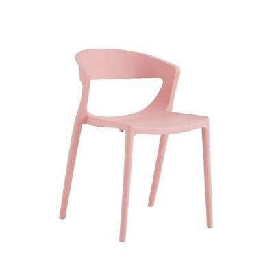 Cheap Stackable Dining Chairs Living Room Furniture Restaurant Cafe PP Plastic Chair