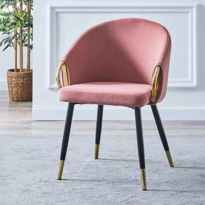 Restaurant Room Leather Fabric Dining Chair for Dining Room Hotel Simple Design
