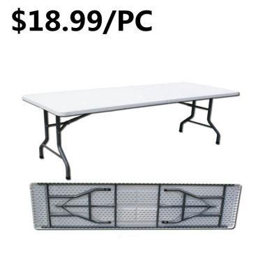 Hot Sale Outdoor Camping Indoor Home Furniture Metal Folding Table