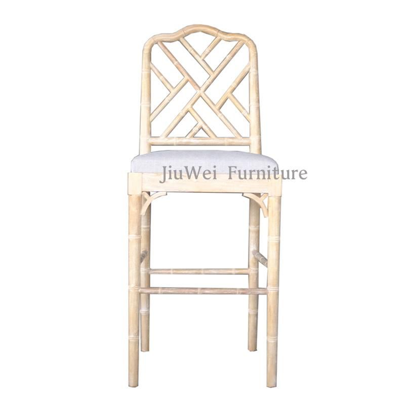Modern Fashion Windsor Wood Plastic Adult High Back Dining Chair