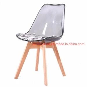 Tulip Chair Wooden Leg Dining Chair