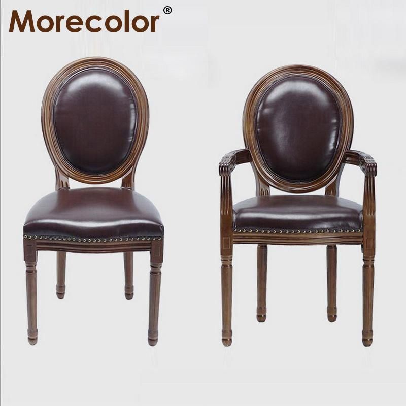 Modern Hotel Furniture Antique Wooden Ghost Dining Louis Armchairs