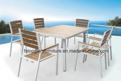 PE Rattan Garden Table Dining Chair Set Outdoor Furniture Set