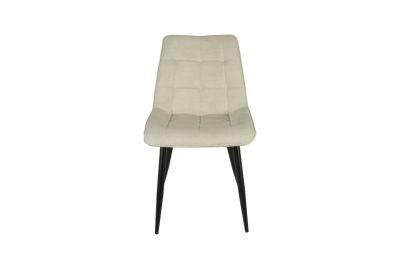 Factory Custom Diamond White Flannel Chair