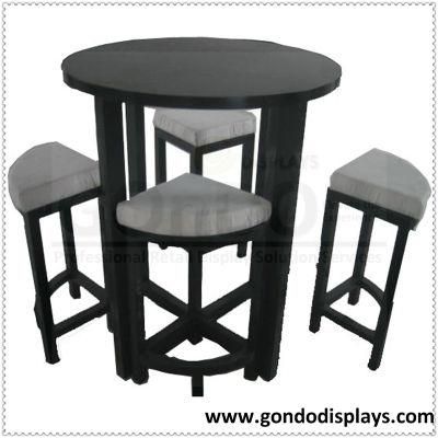 Manufacturer 5 Piece Home Furniture Classic Modern Dining Table Set