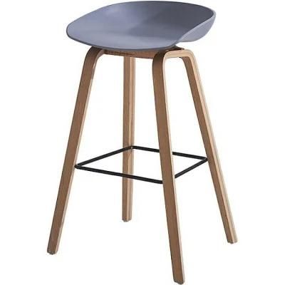 Modern Simple High Stool Bar Chair Nordic Wrought Iron Bar Table Coffee Tea Shop High Table and Chair