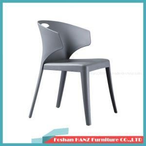 Plastic Chairs with Armrests for Outdoor Activities in Cafes
