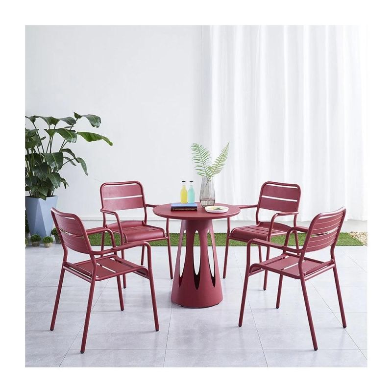 Wholesale Modern Aluminum Dining Table