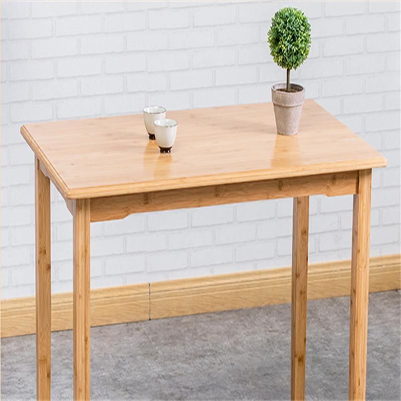 Nanzhu Rectangular Table Simple Household Long Dining Table
